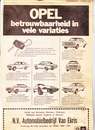 De Opel tijd bij Van Ekris Breukelen 