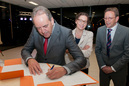 De handtekening 